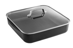 TechnIQ pekáč čtvercový 33x33x7,5 cm 6,3 lt + skl. víko